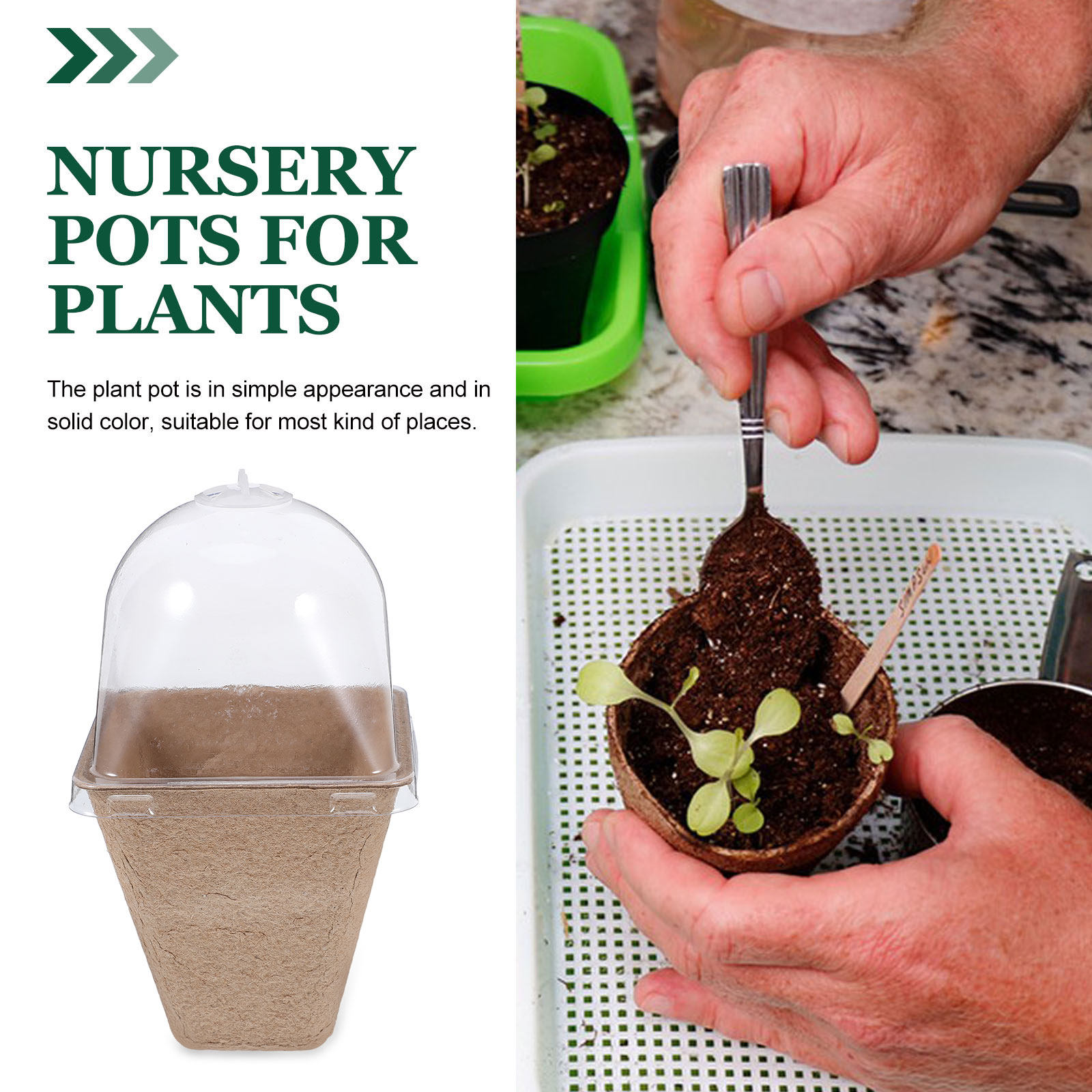 10 szt. Biodegradowalnych doni – Humidity Dome Kit recenzja i cena