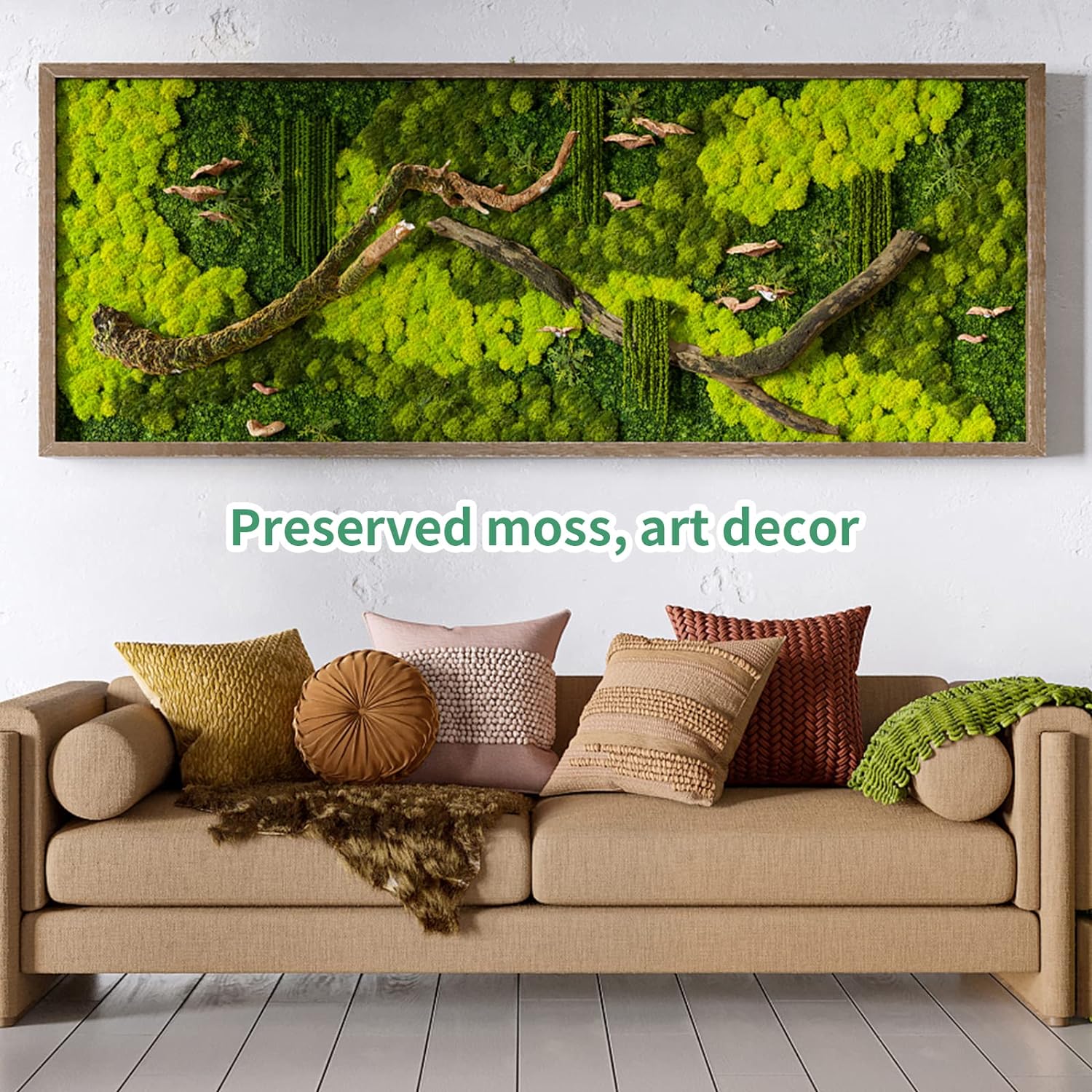 Sztuczne rośliny zielone Mini  – Sphagnum Moss Dry recenzja i cena