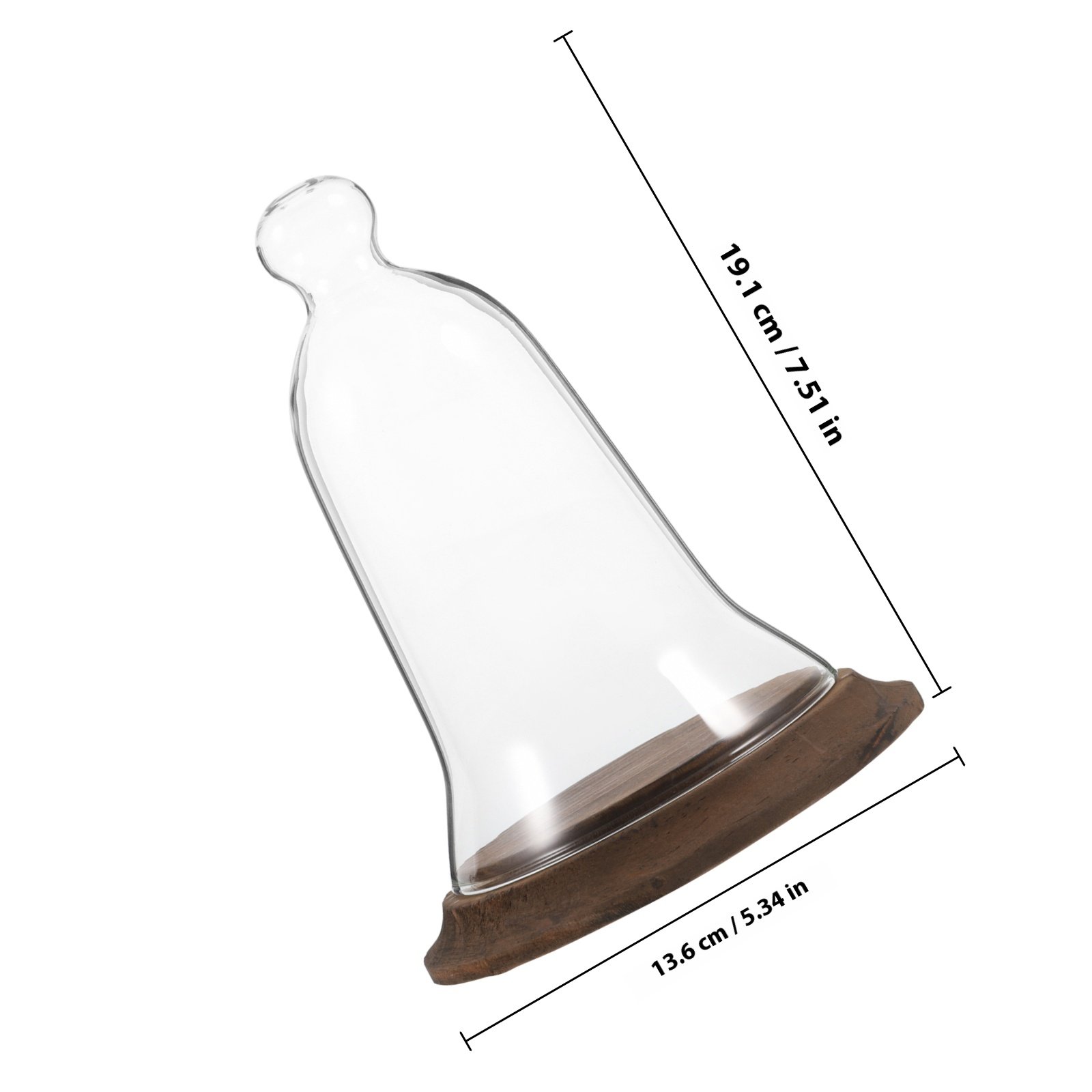 Szklana kopuła ekspozycyjna z  – Plastic Dome Clear recenzja i cena