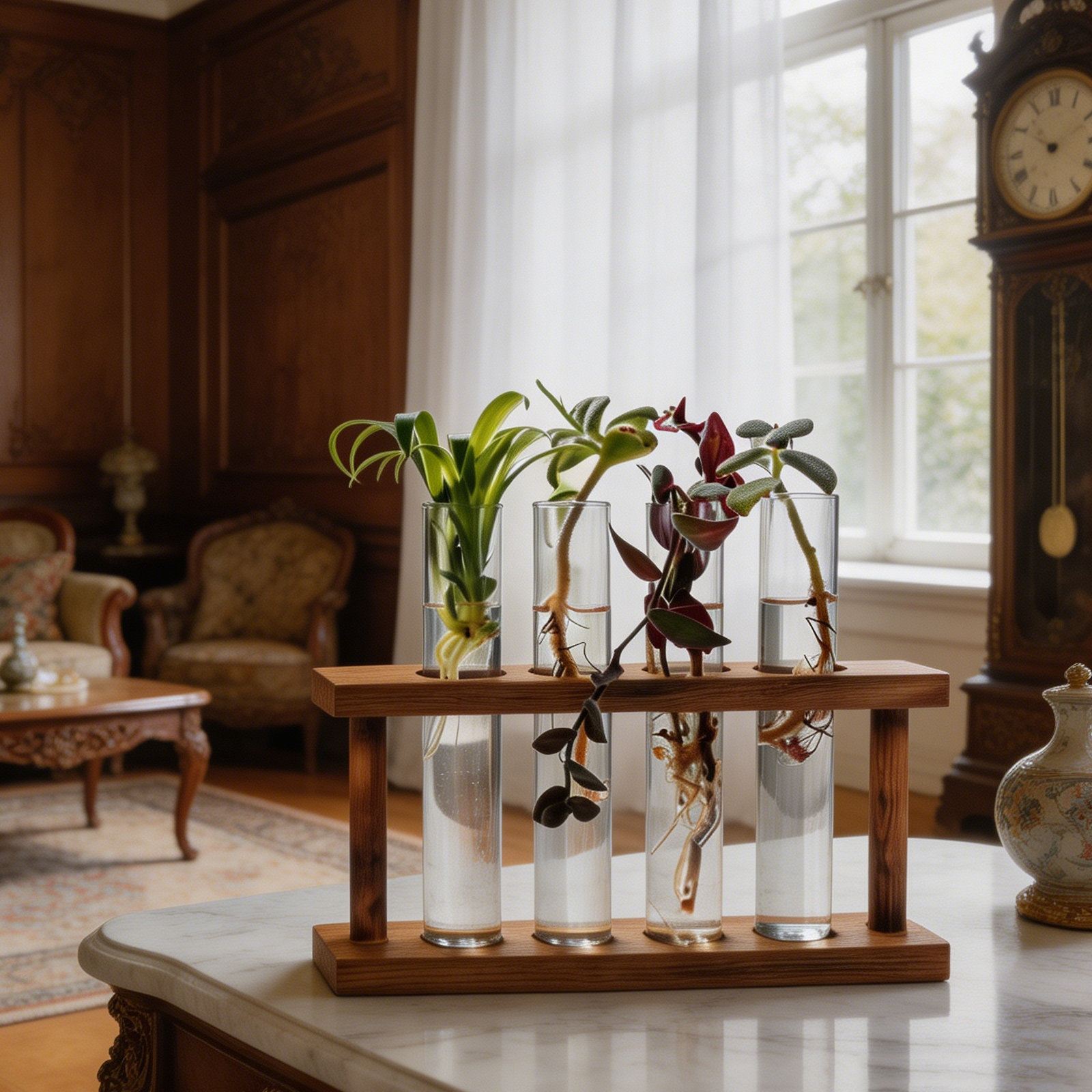 Drewniana stacja do rozmnażani – Propagation Station Vase recenzja i cena